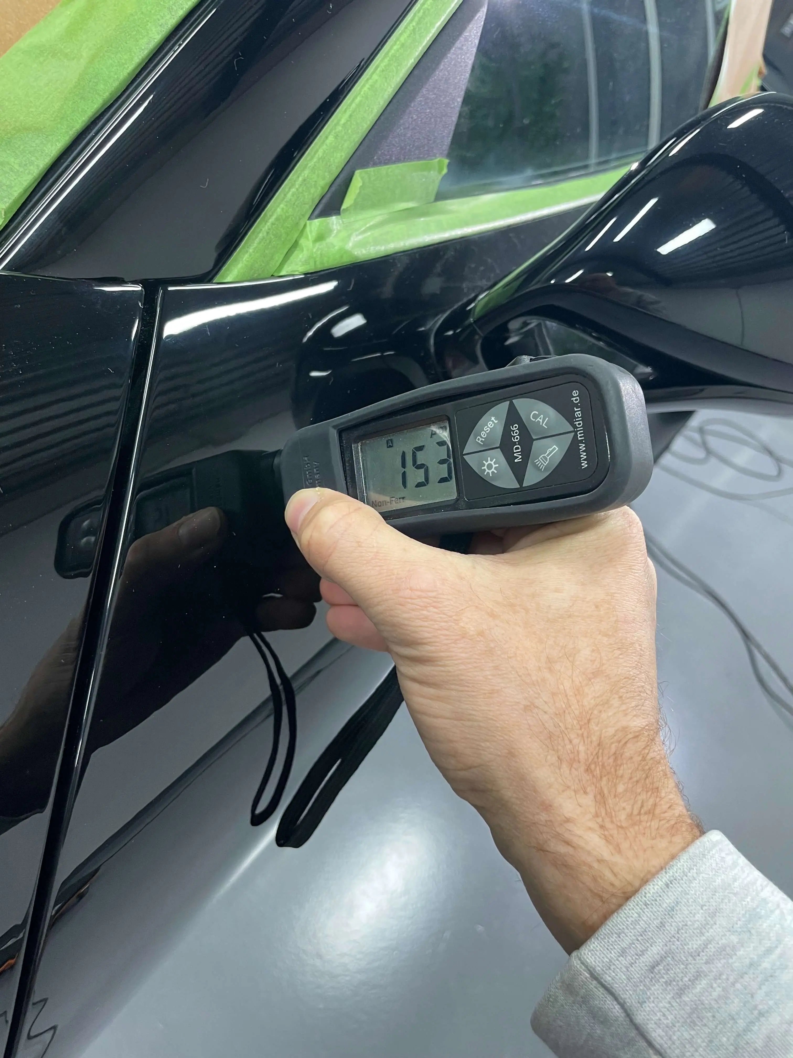 Spessimetro Vernice BENETECH – Misuratore Auto Per Controllo Spessore Rivestimento, Precisione ±3%