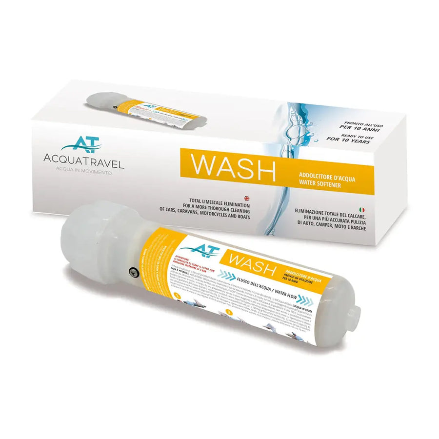 Acquatravel Wash - Filtro addolcitore acqua da calcare