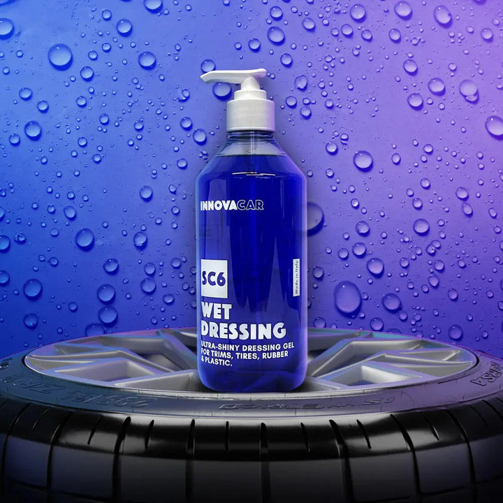 Innovacar SC6 Nero Gomma Protettivo Effetto Bagnato - Car-Care.it