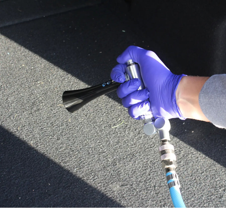 Car-Care.it Palm Gun Vortex, pistola soffiaggio compatta per officine e garage
