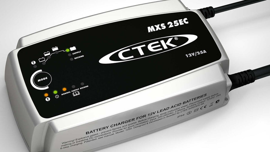 CTEK MXS 25EC — Caricabatterie Professionale 12V 25 A