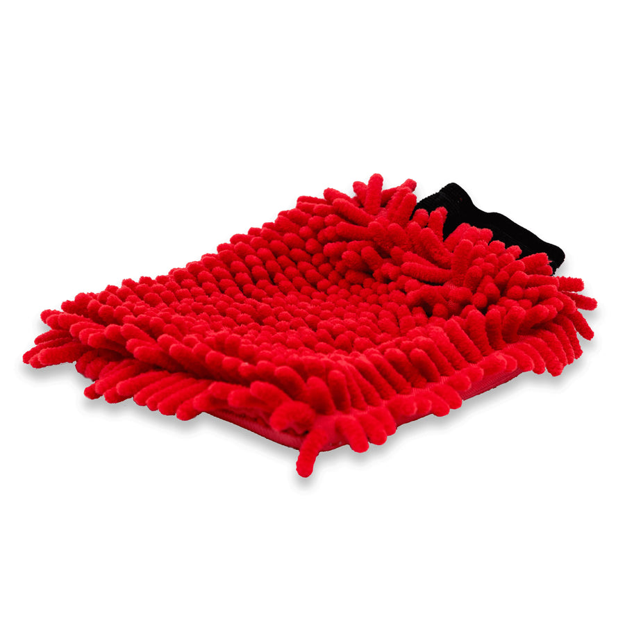 Car-Care.it Rasta Wash Mitt, guanto lavaggio auto double-face anti-graffio