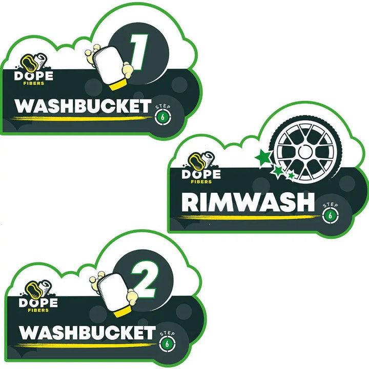DopeFibers - Bucket Set 20L - Car-Care.it Detailing