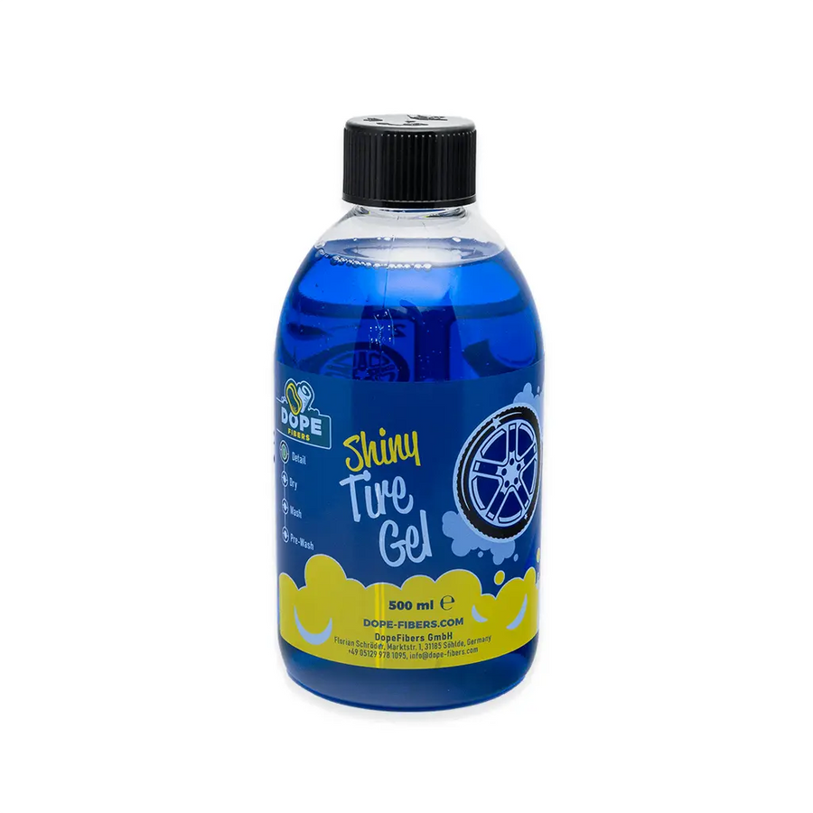 DopeFibers Shiny Tire Gel - Nero gomma effetto bagnato - Car-Care.it