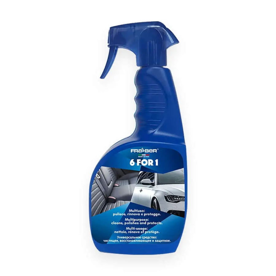 Fra-Ber 6FOR1, detergente multifunzione 6 in 1 per interni auto