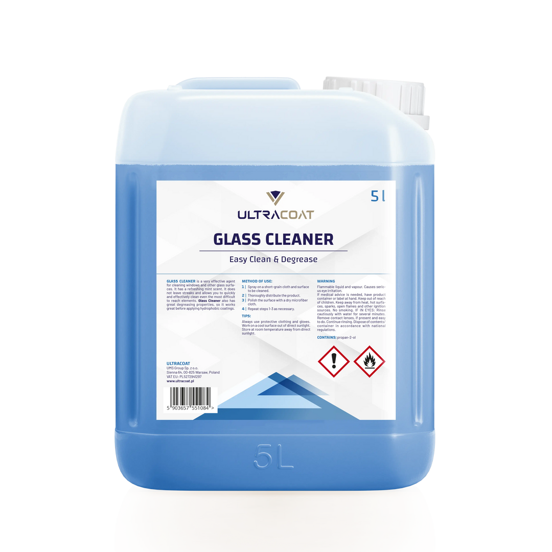 UltraCoat Glass Cleaner - Pulitore e Sgrassatore Vetri Senza Striature - Car-Care.it - Detailing e Cura dell'auto