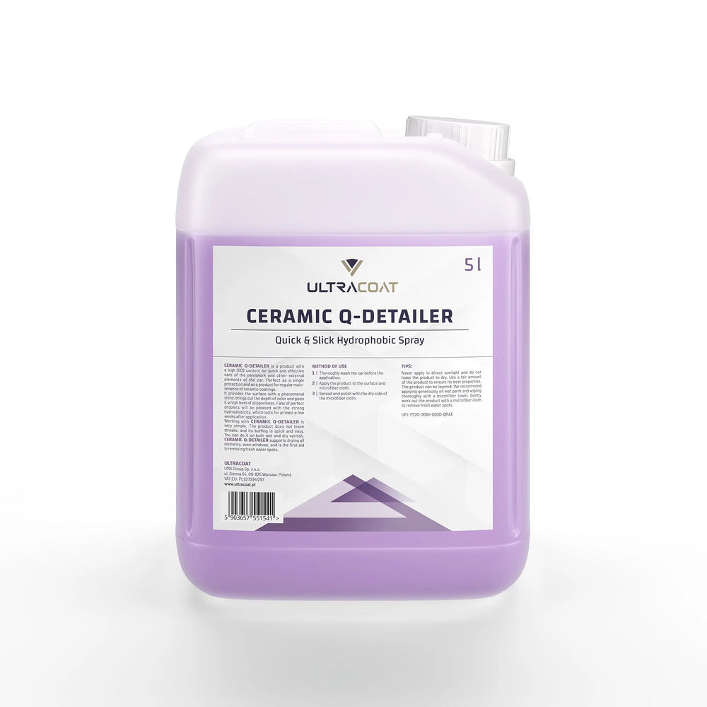 Ultracoat Ceramic Q-Detailer - Spray Rapido Idrofobico - Car-Care.it Detailing