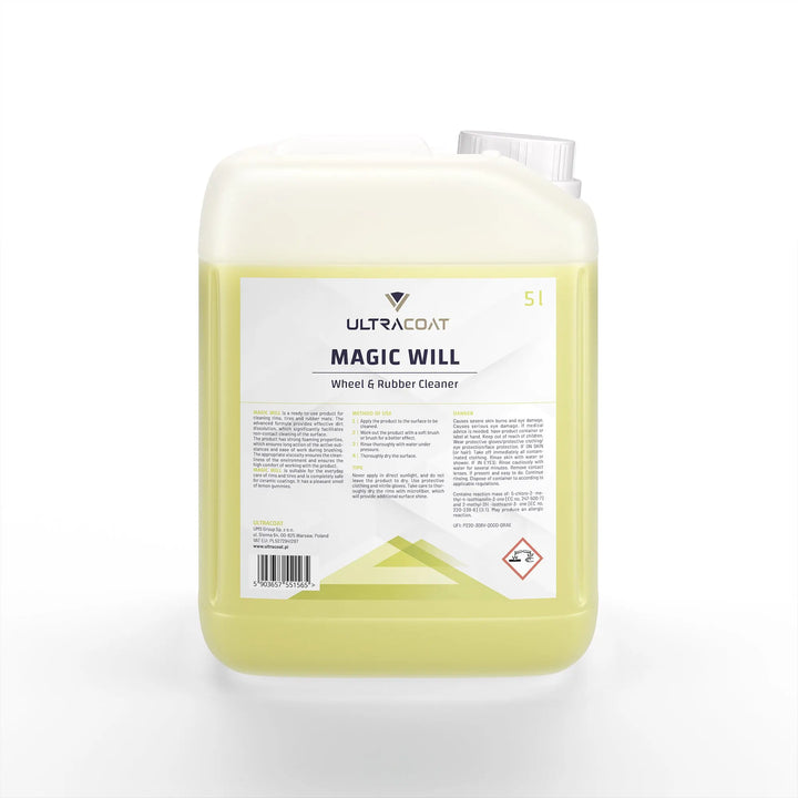 UltraCoat Magic Will Cleaner - Pulitore cerchi e pneumatici - Car-Care.it Detailing