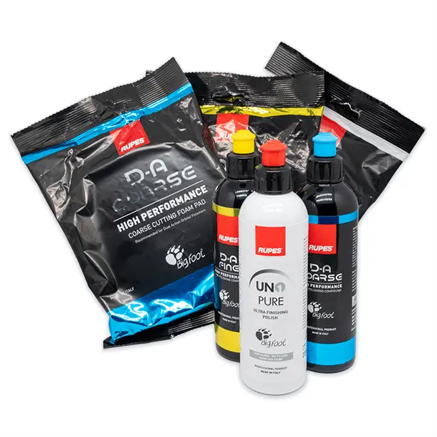 Kit Lucidatura 3-Step Rupes - Car-Care.it - Detailing e Cura dell'auto