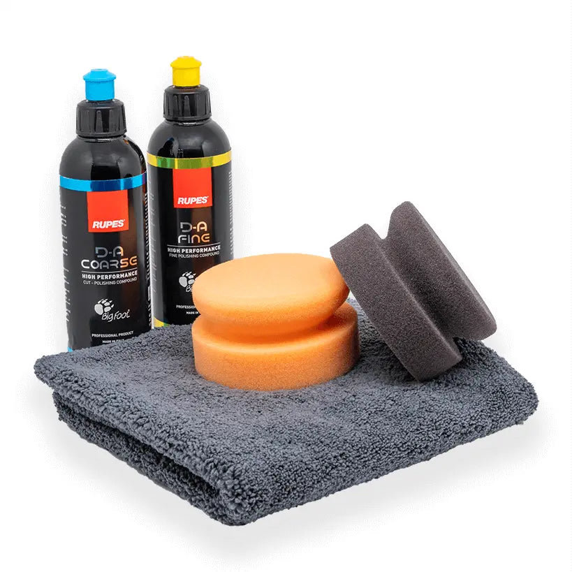 Kit Rupes due step lucidatura a mano - Prodotti per il Detailing e cura dell’auto