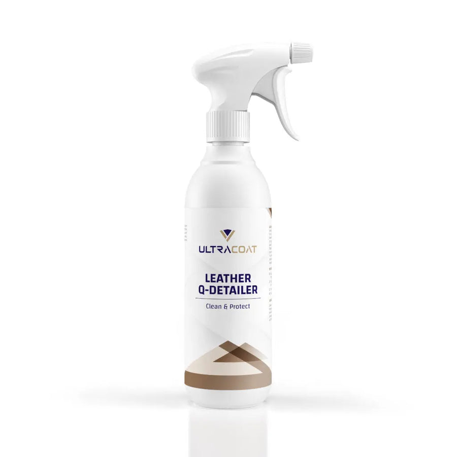 UltraCoat Leather Q-Detailer - Pulitore Protettivo Per Interni In Pelle - Prodotti per il Detailing e cura dell’auto