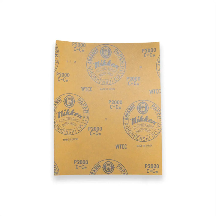 Carta abrasiva Nikken - Car-Care.it - Detailing e Cura dell'auto - P.IVA 11851371002 -