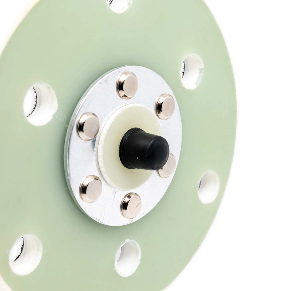 Platorello Dual Action con supporto ventilato 125mm - Car-Care.it