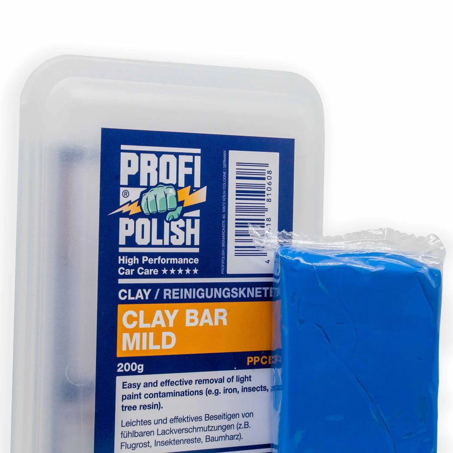 ProfiPolish Clay Bar leggera 200 g argilla decontaminante auto, confezione