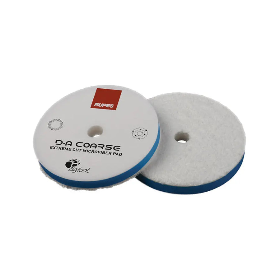 Rupes Tampone in microfibra Blu Coarse - Car-Care.it Detailing