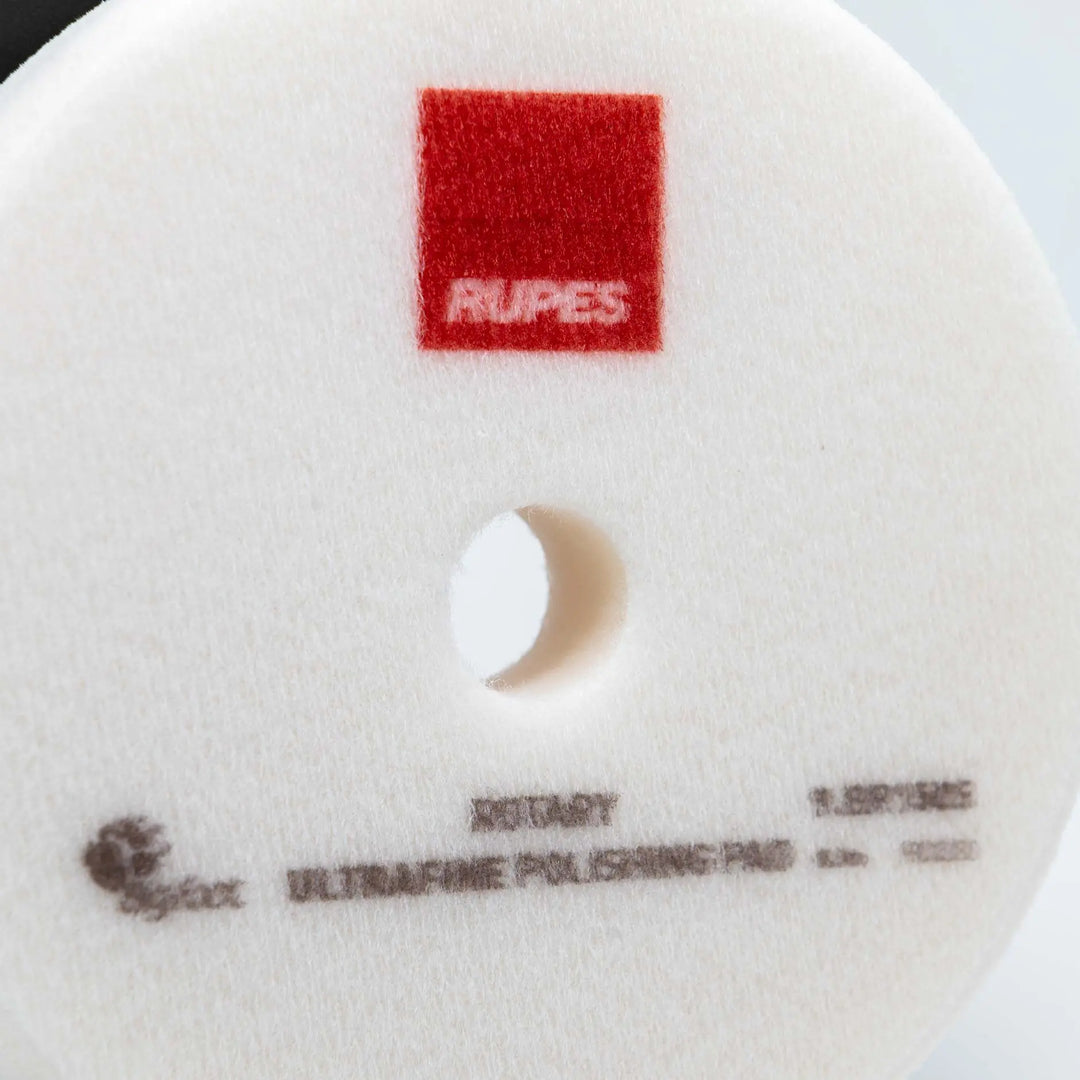 Rupes Tampone Rota 1 Bianco Ultrafine 130 mm 5inch - Prodotti per il Detailing e cura dell’auto