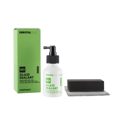 Innovacar SC3 Glass Sealant, trattamento antiacqua idrofobico per vetri auto