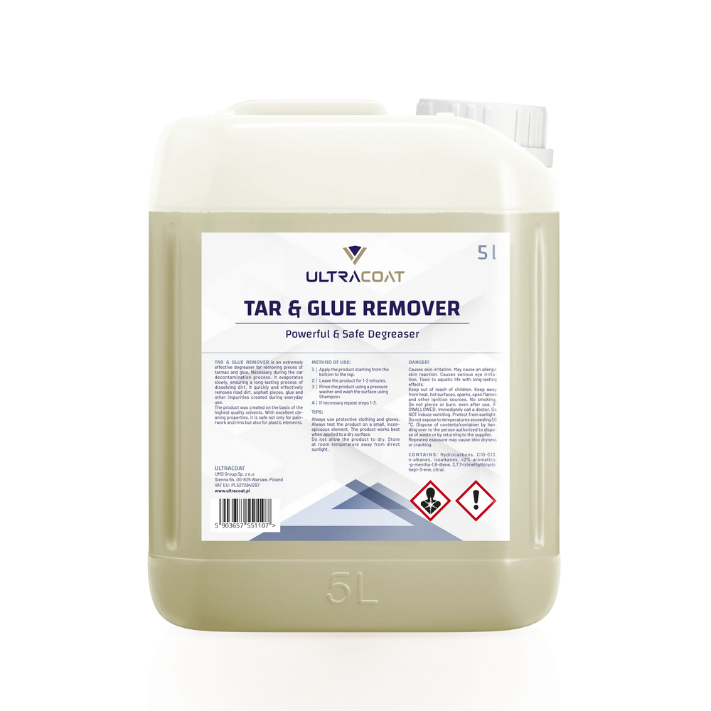 UltraCoat Tar & Glue Remover - Rimuovi catrame, colla e resina - Prodotti per il Detailing e cura dell’auto