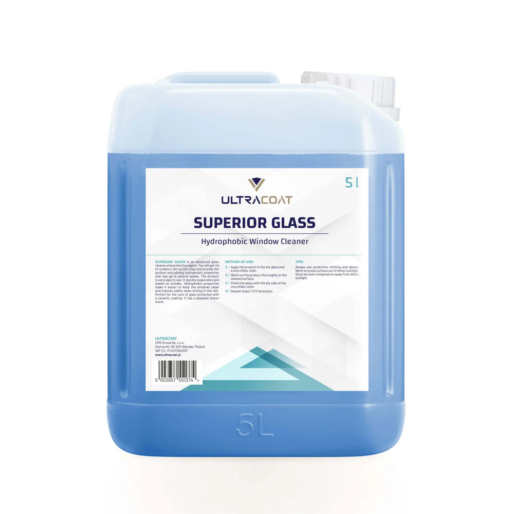 UltraCoat Superior Glass - Pulitore Vetri Idrofobico - Car-Care.it - Detailing e Cura dell'auto - P.IVA 11851371002 -