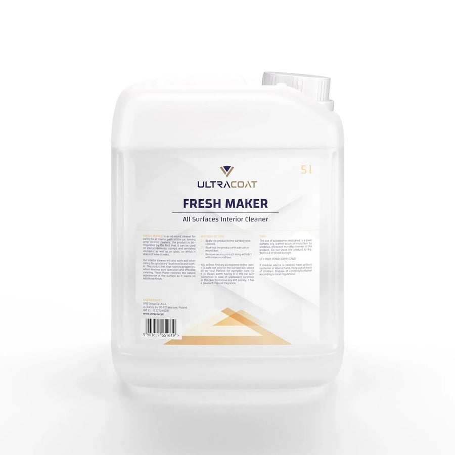 UltraCoat Fresh Maker, detergente multisuperficie interni auto pronto all'uso