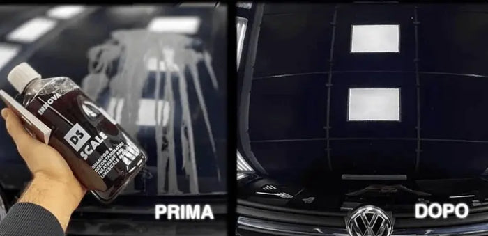 Come rimuovere macchie di calcare sulla carrozzeria auto?