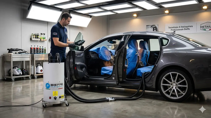 Asciugatore sedili auto professionale: come sceglierlo e usarlo (Carfon BF350)