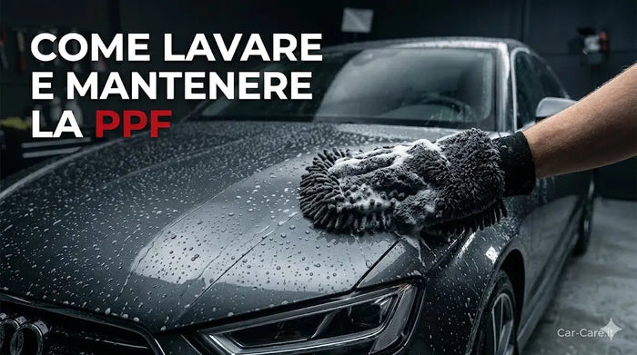 Come mantenere e lavare la pellicola PPF
