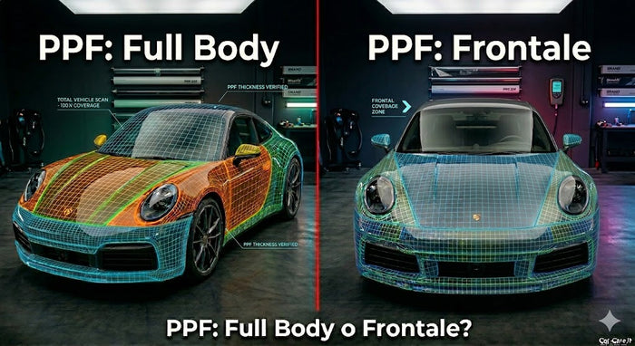 PPF full body o frontale: quale conviene e quanto copre