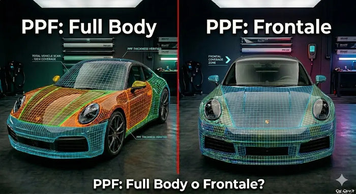 PPF full body o frontale: quale conviene e quanto copre