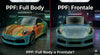 PPF full body o frontale: quale conviene e quanto copre