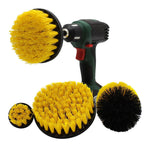 Set Spazzole Da Trapano Moquette e Tappezzeria Drill Brush