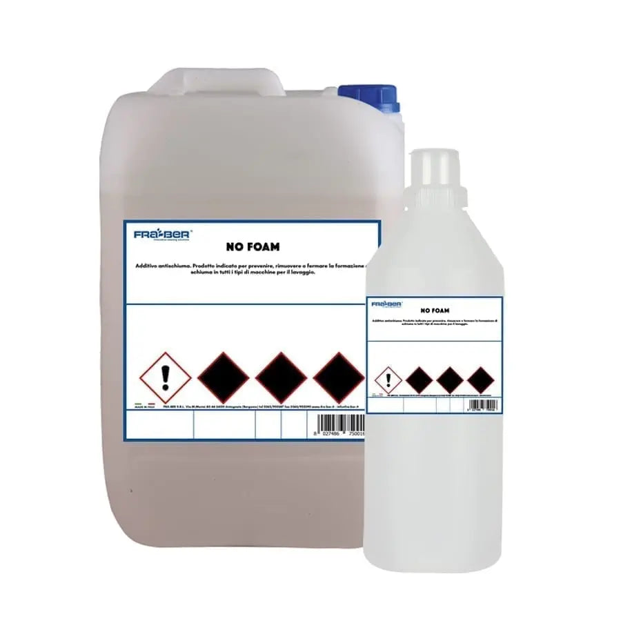 Fra-Ber No Foam, additivo antischiuma per estrattori e lavaggi interni auto