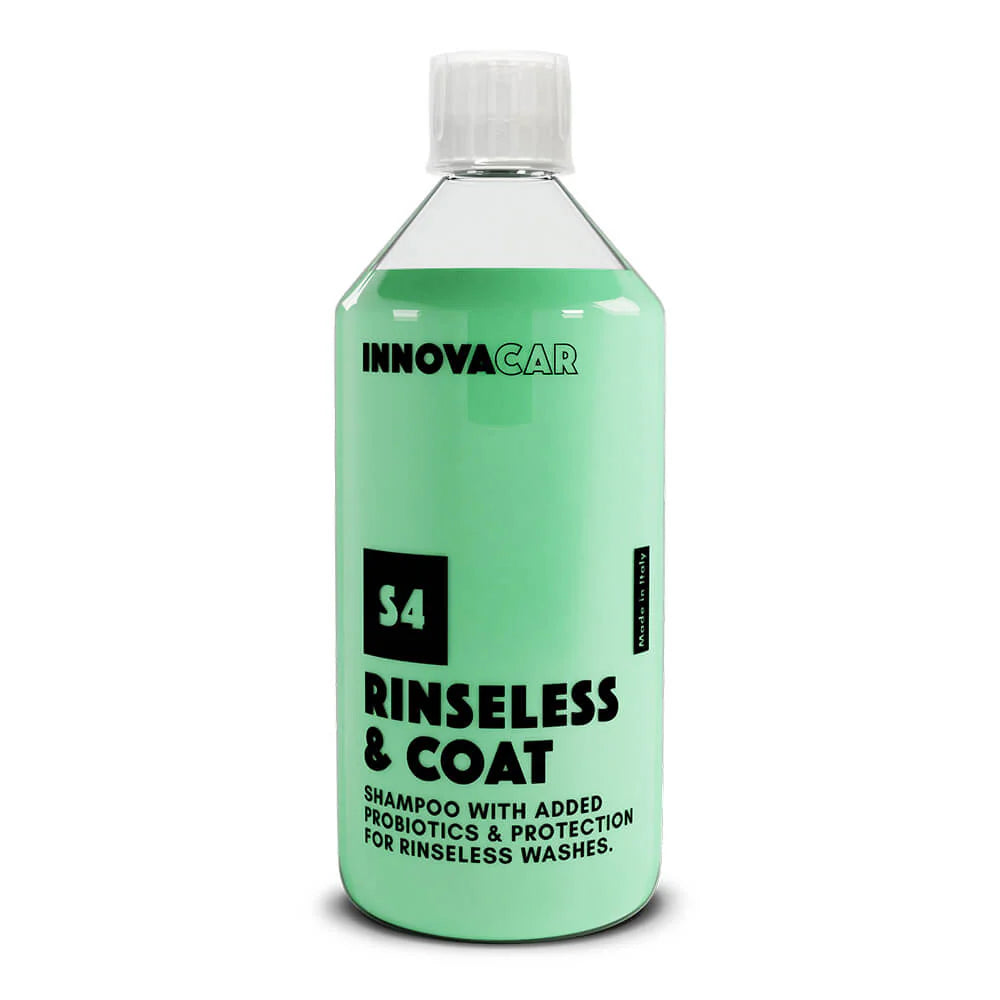 Innovacar S4 Rinseless&Coat - Shampoo Rinseless e Waterless Protettivo