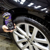 Meguiar's Endurance Tyre Gel nero gomma effetto bagnato, dettaglio flacone