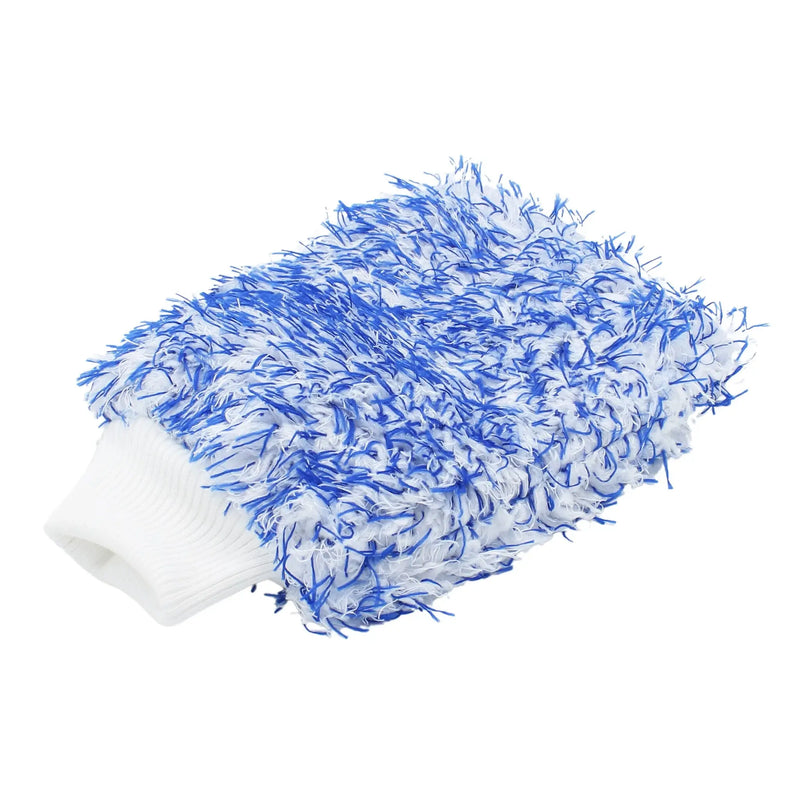 Car-Care.it Wash Mitt — Guanto Lavaggio Microfibra con Schiuma Laminata