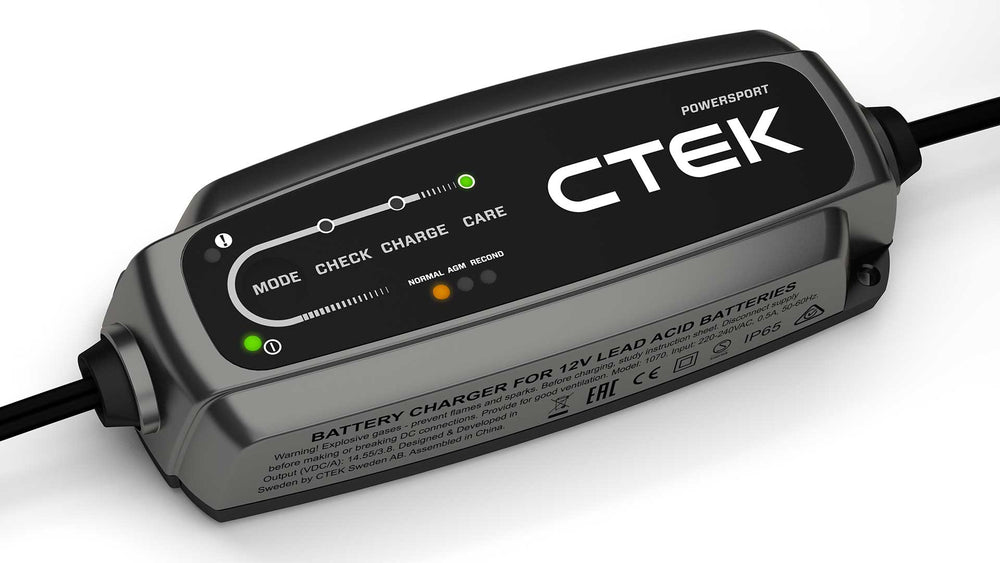 CTEK CT5 POWERSPORT, Caricabatterie moto 12V 2,3A