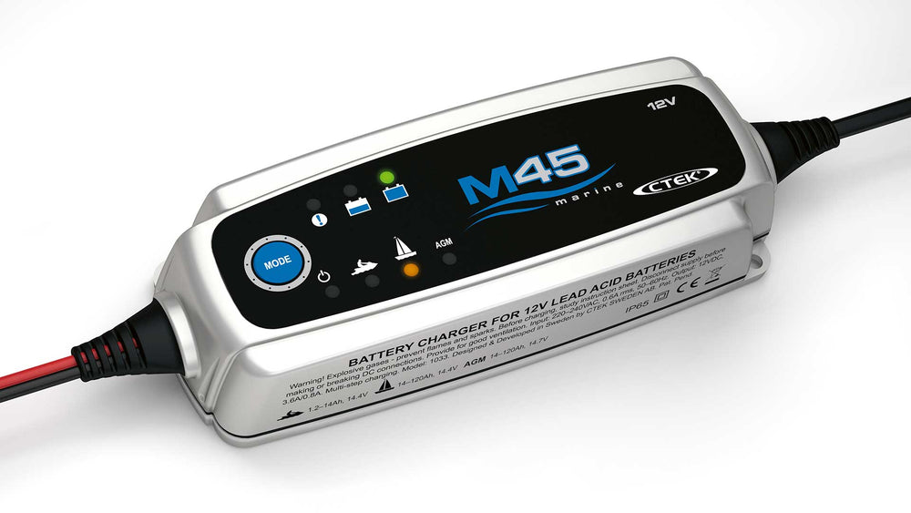 CTEK M45, Caricabatterie nautico 12V 3,6A