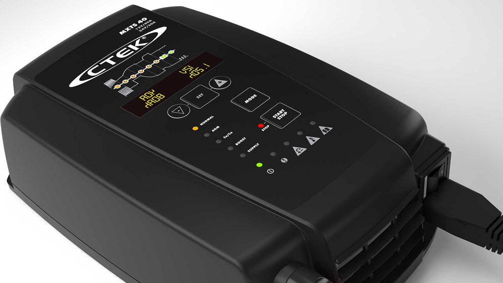 CTEK MXTS 40, Caricabatterie e supporto diagnosi 12/24V
