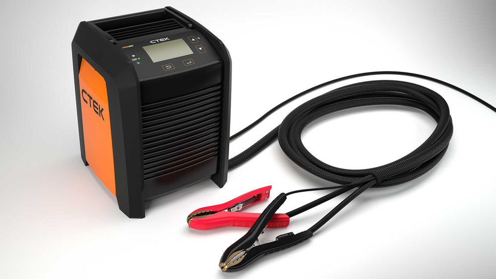CTEK PRO60, Caricabatterie e alimentatore officina 12V 60A