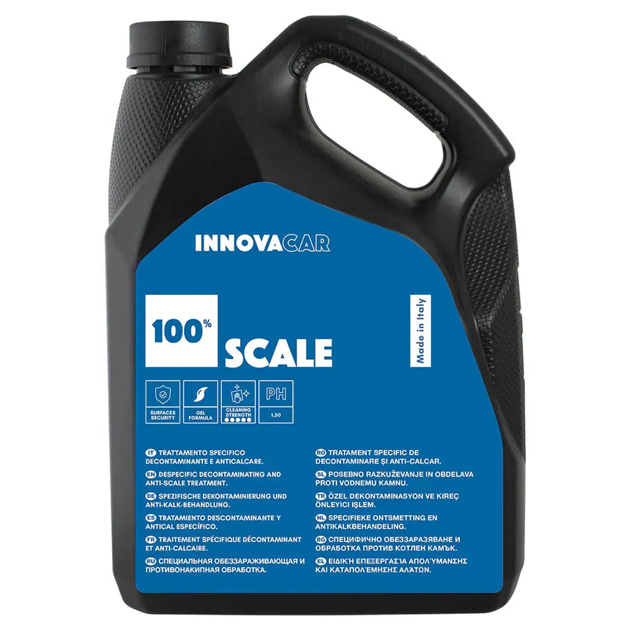 Innovacar 100% Scale decontaminante acido anticalcare per auto, tanica