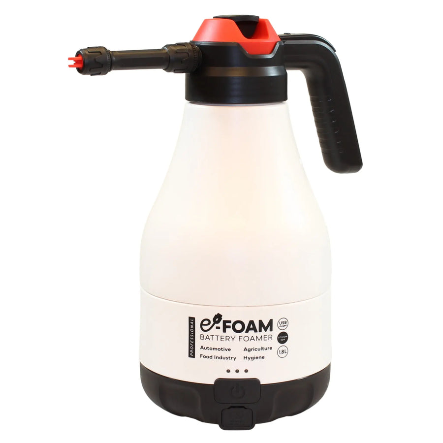E-Foam, nebulizzatore elettrico schiumogeno a batteria 1,8 L per auto
