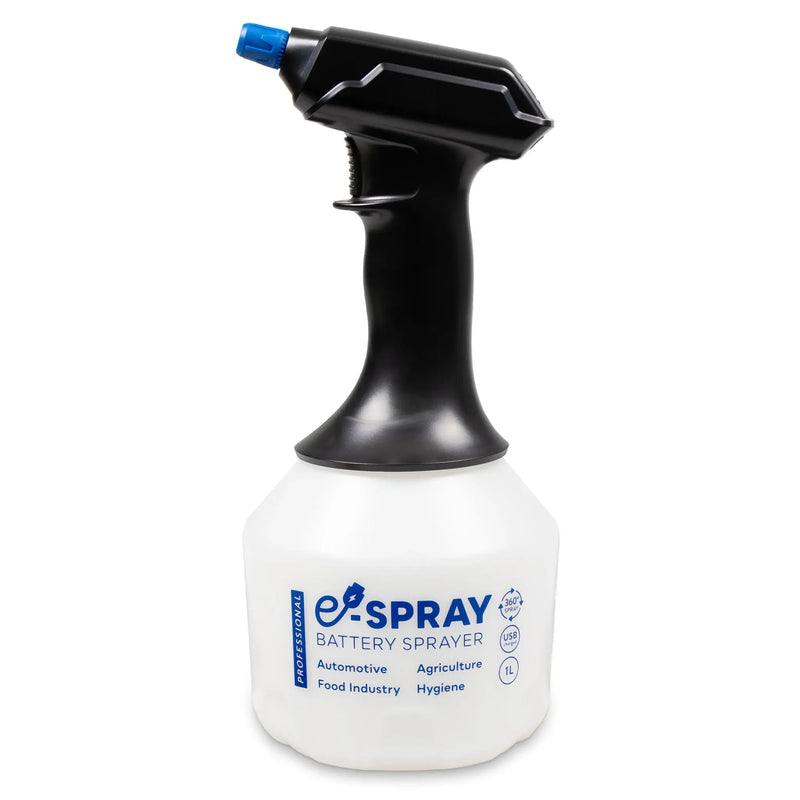 Erogatore a Batteria E-Spray 1 Litro: Spruzzatore Elettrico Professionale con Ricarica USB