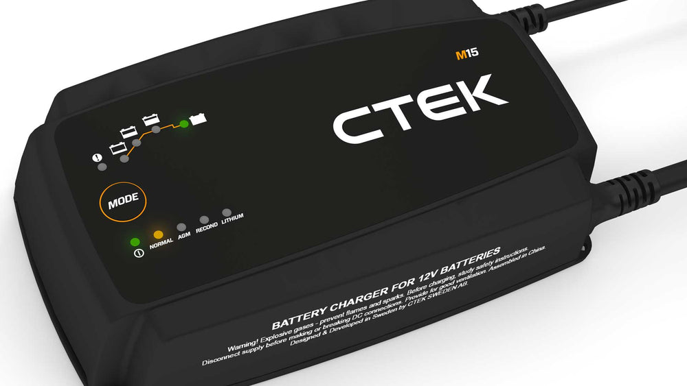CTEK M15 — Caricabatterie Nautico 12V 15 A