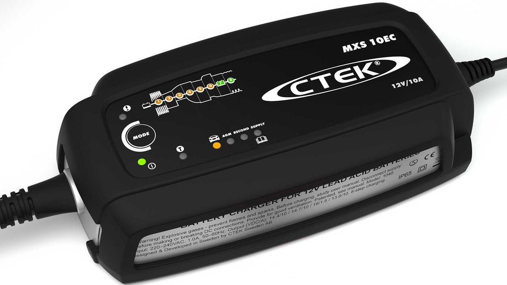 CTEK MXS 10EC — Caricabatterie Professionale 12V 10 A