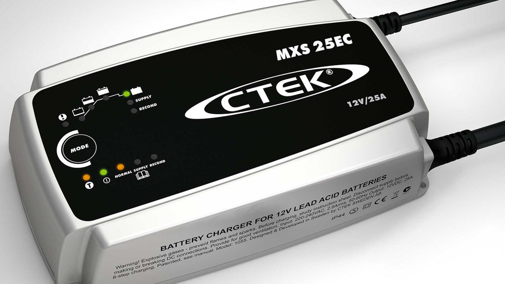 CTEK MXS 25EC — Caricabatterie Professionale 12V 25 A