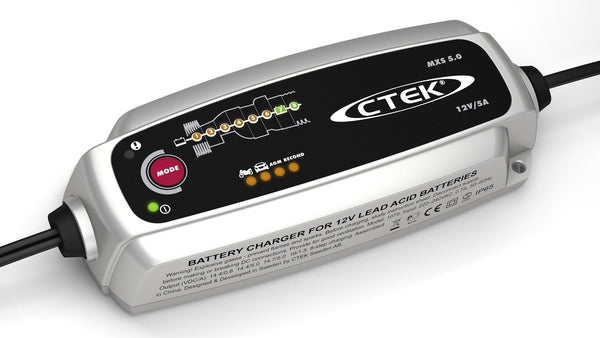 CTEK MXS 5.0 — Caricabatterie e Mantenitore 12V 5 A