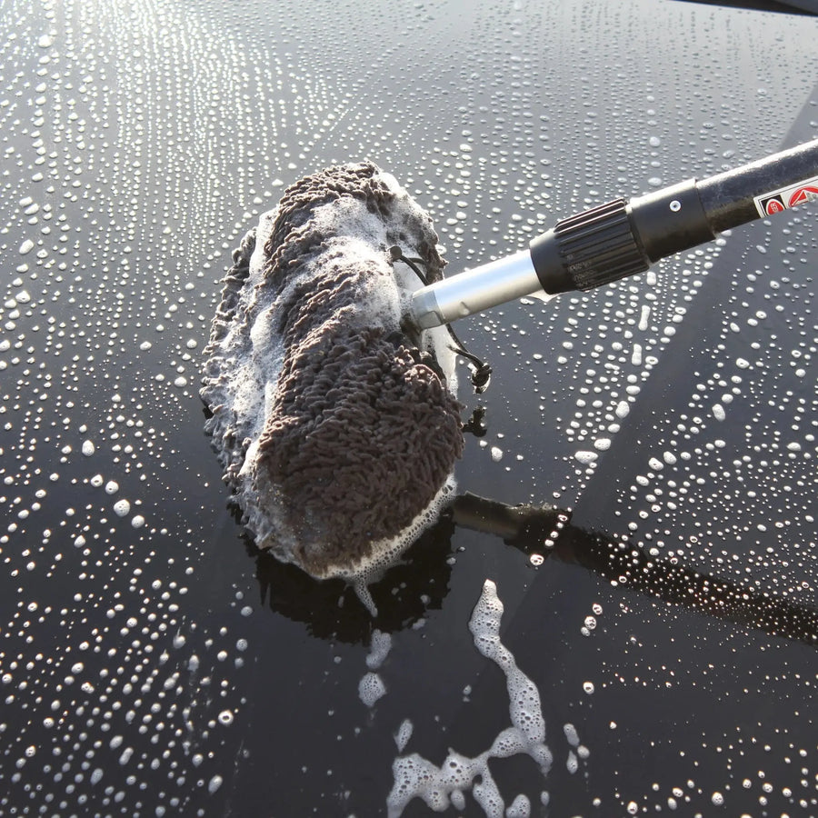 Car-Care.it Rasta Gray Brush Cover, copri spazzola autolavaggio in microfibra