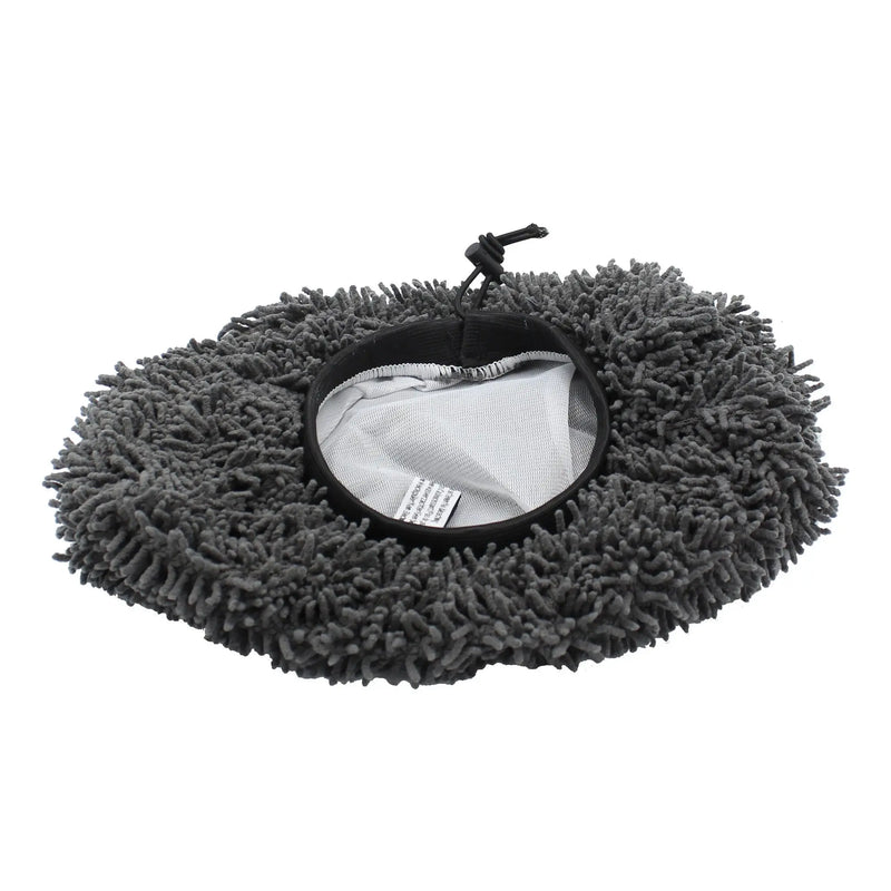 Car-Care.it Rasta Gray Brush Cover — Copri Spazzola Lavaggio in Microfibra