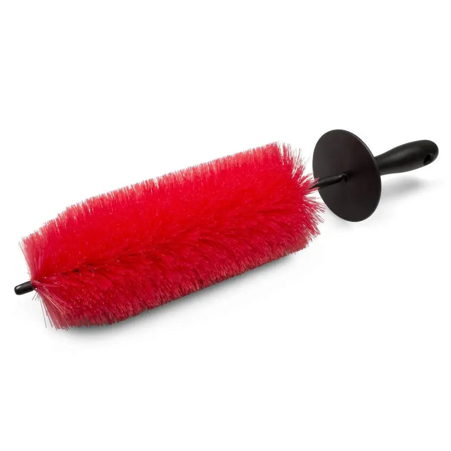 Car-Care.it Wheel Brush, spazzola cerchi morbida rossa per auto