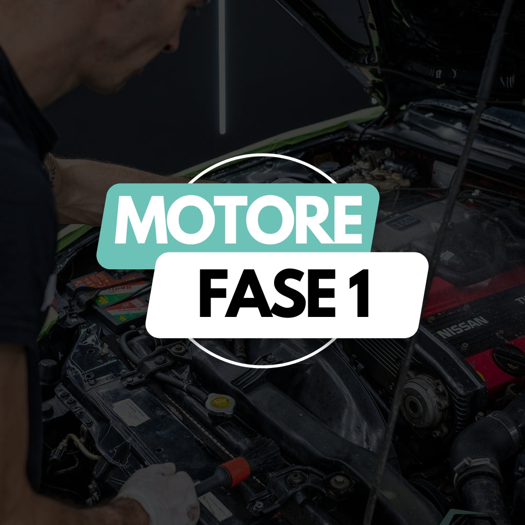 Fase 1 - Kit lavaggio motore auto